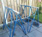Metalen Schragen - Breed 113cm, Hoog 102cm, Ophalen, Gebruikt, IJzer