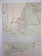 Gorinchem Plattegrond van de stad door Jacob van Deventer, Antiek en Kunst, Ophalen of Verzenden