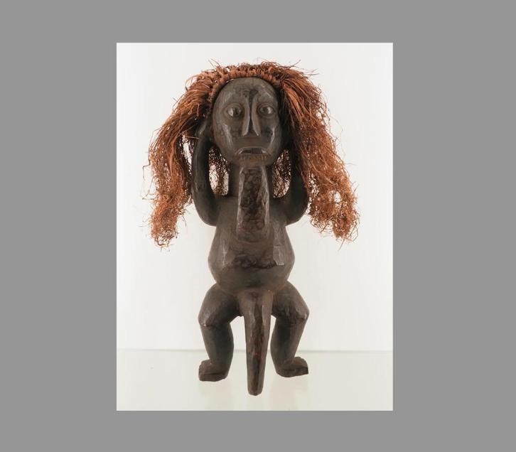 Bamileke fetish beeld Congo Nr.2 (251023-04), Antiek en Kunst, Kunst | Niet-Westerse kunst, Ophalen of Verzenden