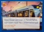 Postzegelmapje 599 Openbaar vervoer in Nederland Int. - 2019, Na 1940, Verzenden, Postfris