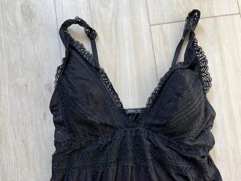 Oysho L zwart nachthemd verstevigde cups, Kleding | Dames, Pyjama's, Gedragen, Maat 42/44 (L), Ophalen of Verzenden