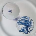 Delfts Blauw Wandbord 'De Winter', Ophalen of Verzenden