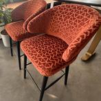 Richmond 4 Indigo barstoelen in een aparte kleur, Ophalen, Met voetsteun, 60 tot 90 cm, Nieuw