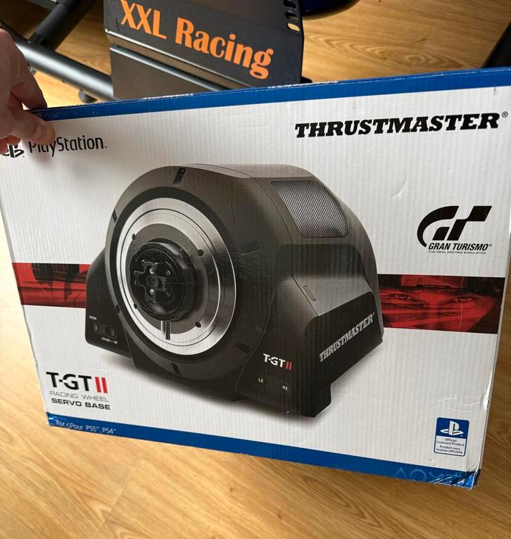 Ongebruikt Thrustmaster T-GTII/T-GT2 Racing wheel Servo Base, Spelcomputers en Games, Spelcomputers | Sony PlayStation Consoles | Accessoires