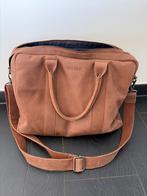 Echt lederen laptoptas 16 inch - bruin - D’strct, Ophalen of Verzenden, Gebruikt