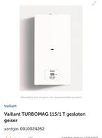 Valiant Turbo Mag 115/ T gesloten geiser, NIEUW!, Doe-het-zelf en Verbouw, Geisers en Boilers, Ophalen, Aardgas, Minder dan 3 jaar oud