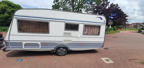 Zeer complete Tec 490 met voortent, luifel, uitbouw en extra, Caravans en Kamperen, Caravans, Particulier, tot en met 4, 1000 - 1250 kg