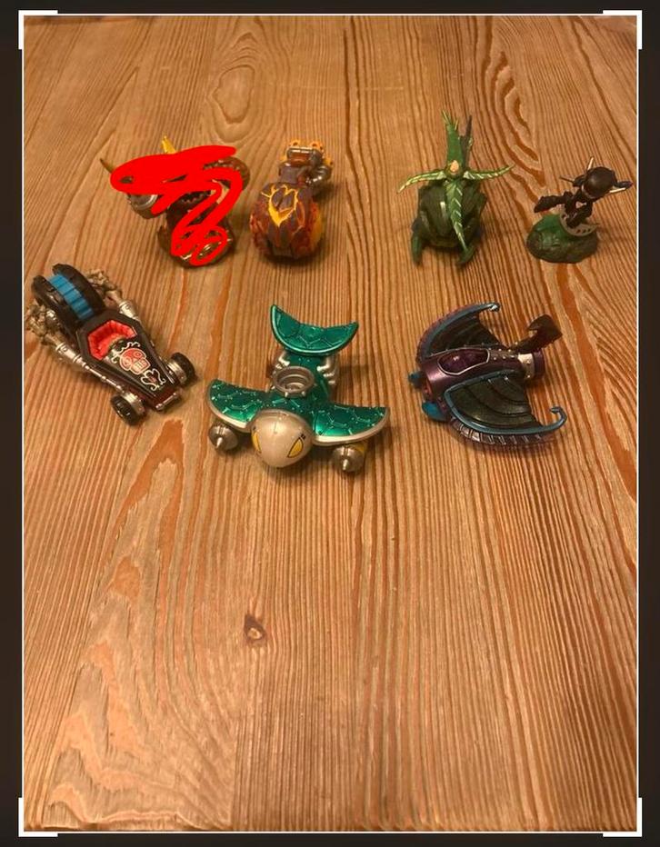Skylanders Superchargers Figuren Set, Kinderen en Baby's, Speelgoed | Overig, Gebruikt, Jongen of Meisje, Ophalen of Verzenden