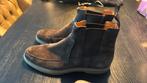 Santoni schoenen bruin (leer) maat 7,5, Ophalen of Verzenden, Zo goed als nieuw, Bruin