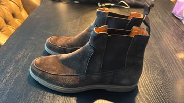 Santoni schoenen bruin (leer) maat 7,5 beschikbaar voor biedingen