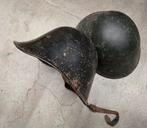 Nederlandse soldaten helmen 1940, Verzamelen, Militaria | Tweede Wereldoorlog, Ophalen of Verzenden, Nederland, Helm of Baret