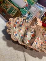 Zeer Oude Pasen Dresdner Pappe Schaal, Diversen, Pasen, Gebruikt, T, Ophalen of Verzenden, N