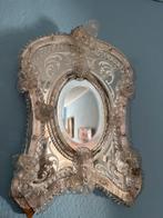Unieke Venetiaanse Spiege Glaswerk met, Antiek en Kunst, Ophalen of Verzenden, Minder dan 100 cm