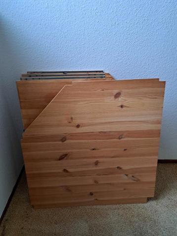 IVAR
Hoekplank Ikea, grenen, 76x76x50 cm. 4 stuks - afbeelding 2