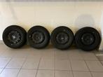 Winterbanden Ford Fiësta met staalvelgen., Ophalen, Gebruikt