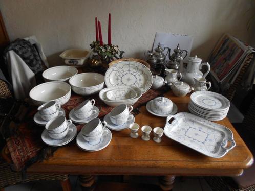 rachtige serviesdelen boch serie copenhague, Antiek en Kunst, Antiek | Servies los, Ophalen of Verzenden