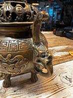 Exclusieve Chinese Bronzen Wierookbrander, Antiek en Kunst, Antiek | Koper en Brons, Ophalen, Brons