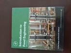 Introduction to food engineering, Boeken, Studieboeken en Cursussen, Ophalen of Verzenden, Gelezen, R. Paul Singh en Dennis R. Heldman