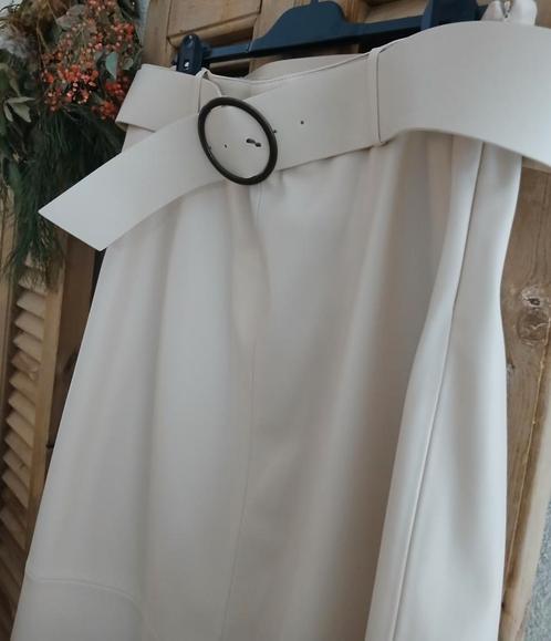 Pu crème leren rok ( nieuw) XXL, Kleding | Dames, Rokken, Zo goed als nieuw, Maat 46/48 (XL) of groter, Beige, Onder de knie, Ophalen of Verzenden