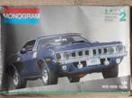 Bouwdoos 1970 Plymouth Hemi Cuda Monogram, Auto, Groter dan 1:32, Nieuw, Ophalen of Verzenden