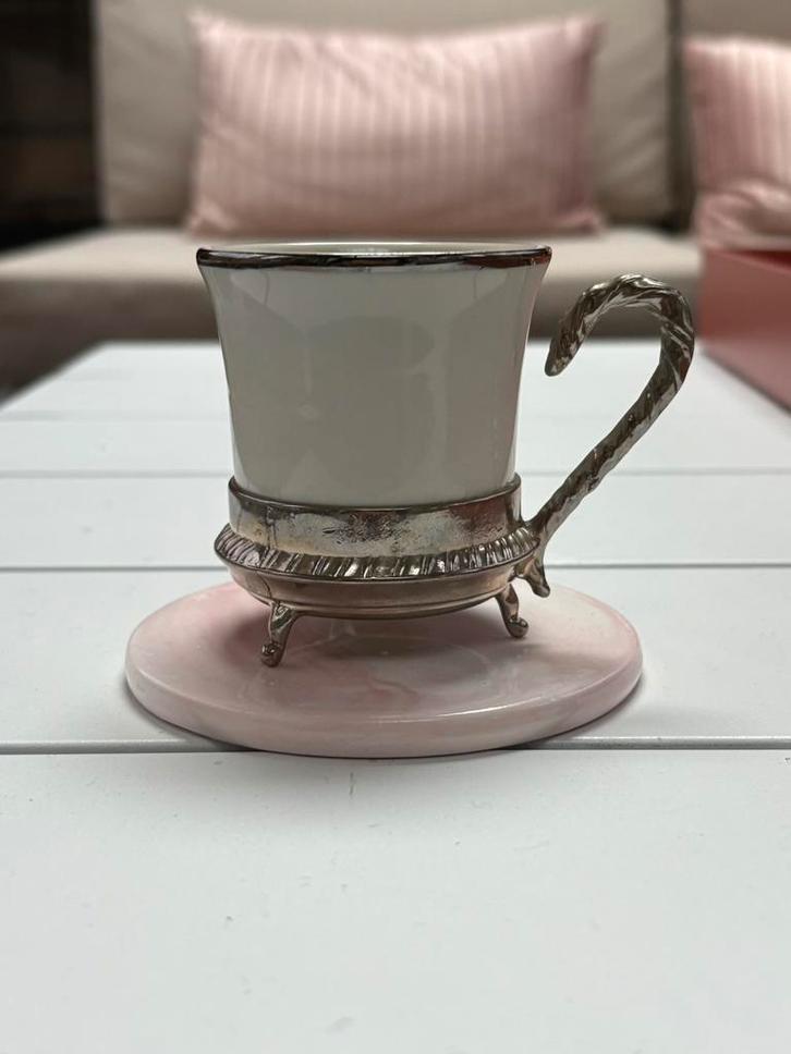 Prachtig Vintage porselein espresso kopje, Antiek en Kunst, Antiek | Keukenbenodigdheden, Ophalen of Verzenden