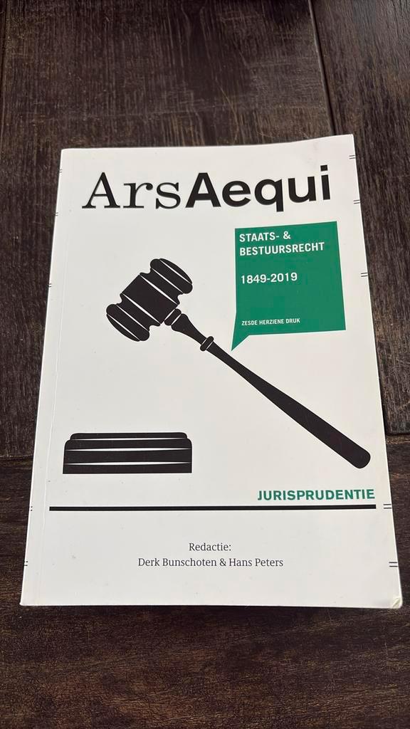 Jurisprudentie Staats- en bestuursrecht 1849-2019, Boeken, Wetenschap, Zo goed als nieuw, Sociale wetenschap, Ophalen of Verzenden