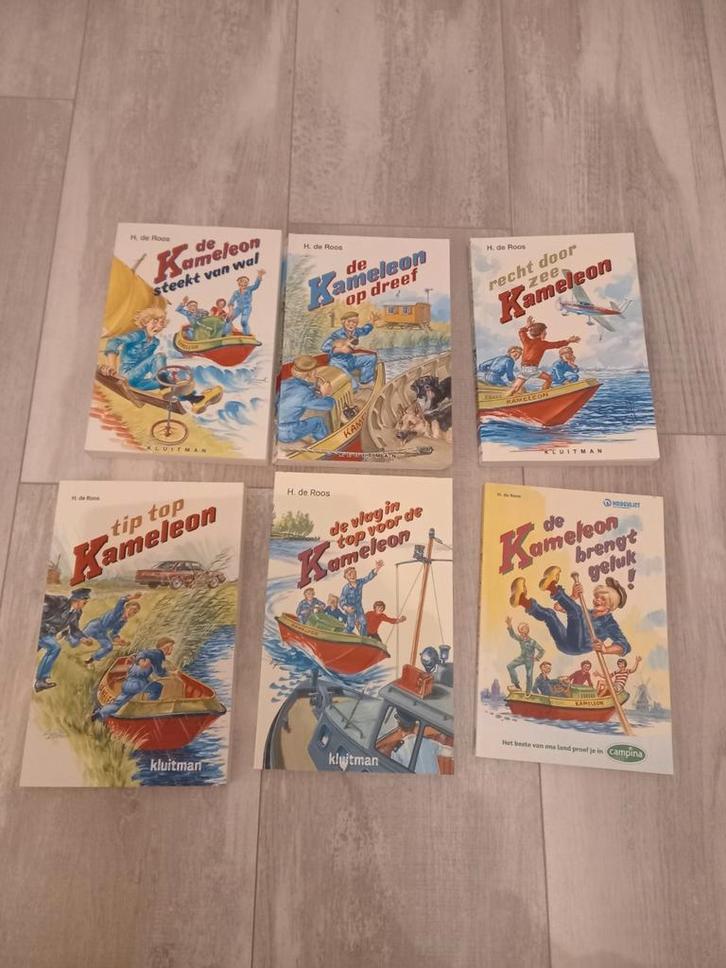 6  softcover Kameleon Boekjes, Boeken, Kinderboeken | Jeugd | 10 tot 12 jaar, Gelezen, Ophalen of Verzenden