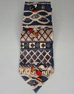 Mickey Unlimited stropdas blauw vintage jaren 80/90 Kerst, Ophalen of Verzenden, Mickey Mouse, Zo goed als nieuw, Kleding of Textiel