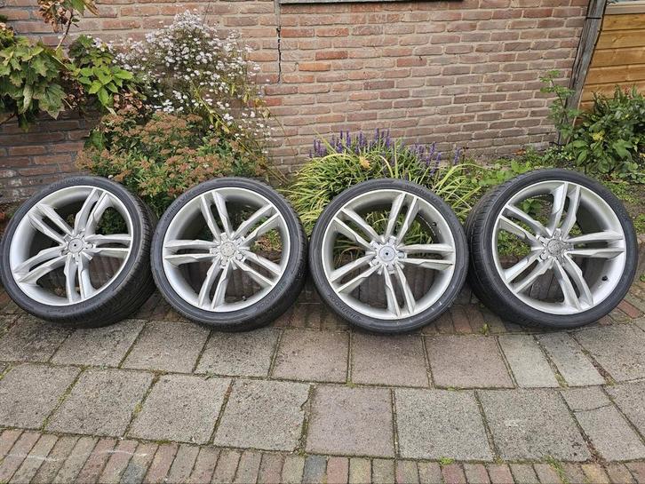 ✅️5x112 VW, Audi, Škoda, Seat velgen met zomerbanden 19 inch, Auto-onderdelen, Banden en Velgen, Banden en Velgen, Zomerbanden
