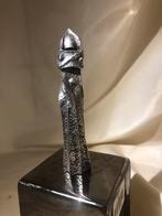 Antonio Gaudi - L'Oevre - Verzilverd beeld, Verzamelen, Beelden en Beeldjes, Ophalen of Verzenden, Gebruikt, Mens