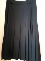 Gardeur plooirok donkerblauw, Kleding | Dames, Rokken, Blauw, Maat 42/44 (L), Ophalen of Verzenden, Gedragen