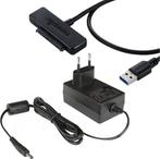 11x SATA naar USB 3.1 Adapter Met Voeding, Computers en Software, Pc- en Netwerkkabels, Ophalen of Verzenden, Zo goed als nieuw