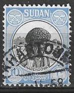 Soedan 1951 - Yvert 101 - Kop van een Hadendowa (ST), Postzegels en Munten, Postzegels | Afrika, Verzenden, Overige landen, Gestempeld