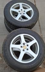 Volvo velgen 17 inch met winterbanden, Ophalen, Velg(en), 17 inch, Winterbanden