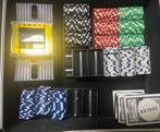 Blackjack/pokerset met koffer, Ophalen of Verzenden, Zo goed als nieuw