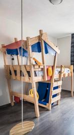 Wicky hoogslaper / speelbed met glijbaan., Ophalen, Zo goed als nieuw, Hoogslaper