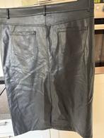 Zwarte leren rok - Nieuw met kaartje! Mt xxl, Zwart, Maat 46/48 (XL) of groter, Nieuw, Ophalen of Verzenden
