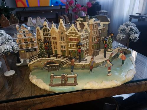 Grachtenpandjes van Typisch Hollands, Diversen, Kerst, Zo goed als nieuw, Ophalen of Verzenden