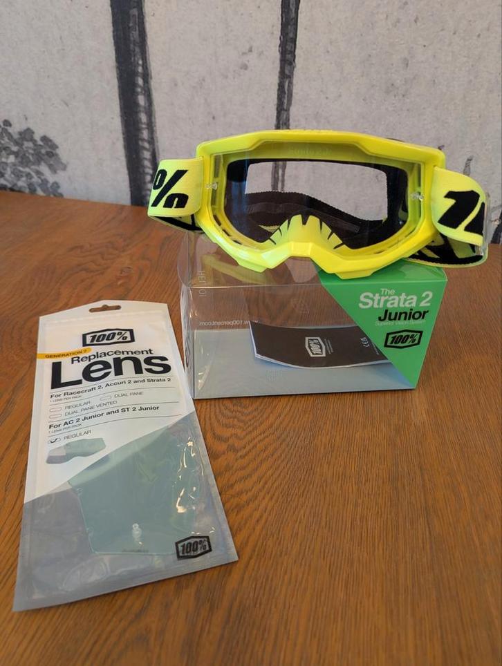 100% BMX goggle voor kinderen-NIEUW, Fietsen en Brommers, Fietsaccessoires | Fietskleding, Nieuw, Kinderen, Bovenkleding, Ophalen of Verzenden