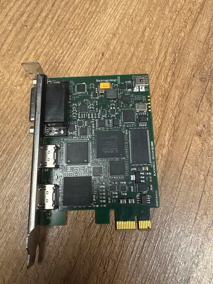 Blackmagic Intensity Pro Capture Kaart, Computers en Software, Videokaarten, Gebruikt, Overige chipsets, PCI-Express 1.0, Overige soorten
