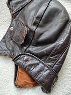 Leren vliegeniers cap S, Ophalen of Verzenden