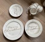 Riviera maison kerstservies, Ophalen of Verzenden, Zo goed als nieuw, Bord(en), Overige stijlen