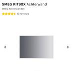 SMEG KIT90XAchterwand RVS, Nieuw, Ophalen of Verzenden, Oven