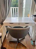 Bureau wit met lades, Ophalen, Zo goed als nieuw, Bureau