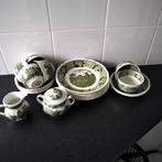 Engels  agrarisch Adam's servies: english scenic, Antiek en Kunst, Ophalen of Verzenden