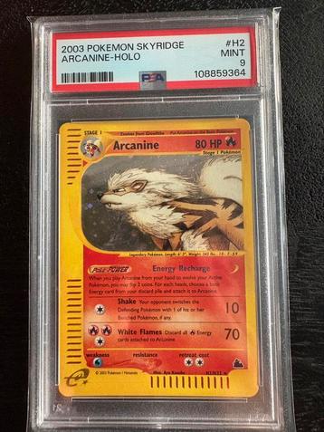 Arcanine H2/H32 | Skyridge | PSA 9 beschikbaar voor biedingen