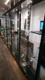 Siletsy vitrinekast / Grote toonkast v winkels B 336 x H 198, Huis en Inrichting, Ophalen, Glazen vitrine / toonkast voor winkel