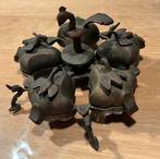 Antieke Indiase bronzen kruidencontainer, Antiek en Kunst, Antiek | Koper en Brons, Ophalen of Verzenden