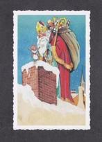 Sinterklaas St. Nicolaas met cadeautjes op het dak., Verzamelen, Ansichtkaarten | Themakaarten, Ongelopen, Cultuur en Media, Ophalen