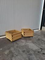 Bloembakken hout plantenbak plant bak geimpregneerd vierkant, Ophalen, Minder dan 30 cm, Minder dan 60 cm, Vierkant